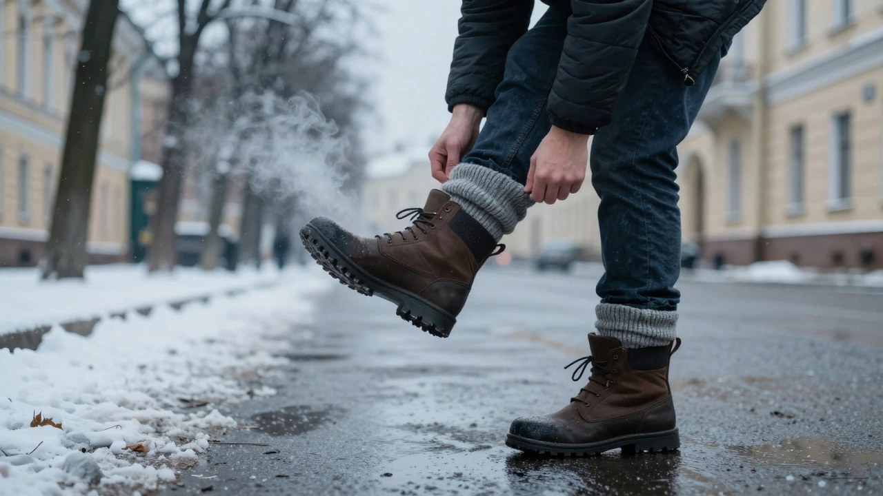 Почему в зимней обуви мерзнут ноги: реальные причины и как их устранить